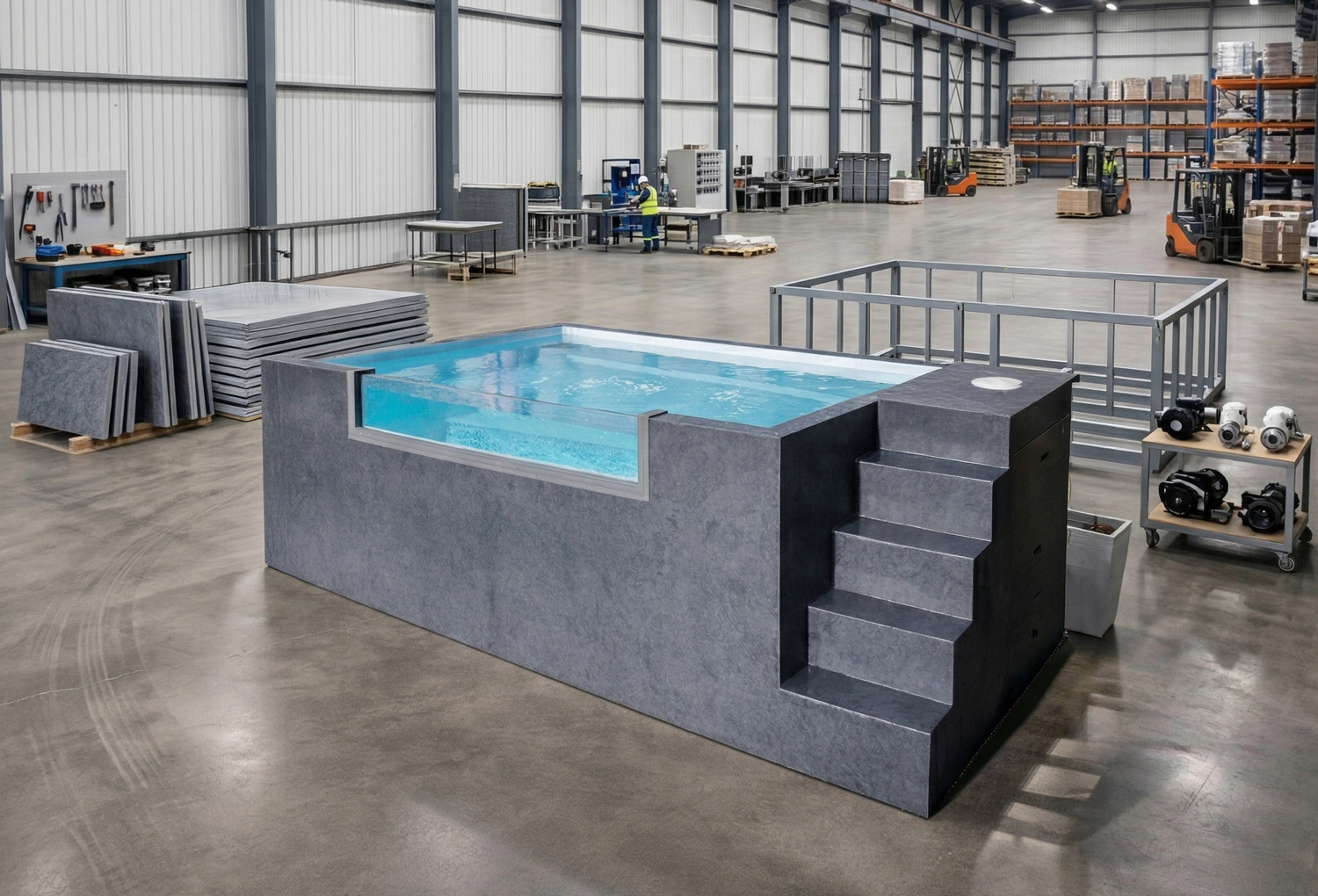 דופן שקופה אקרילי